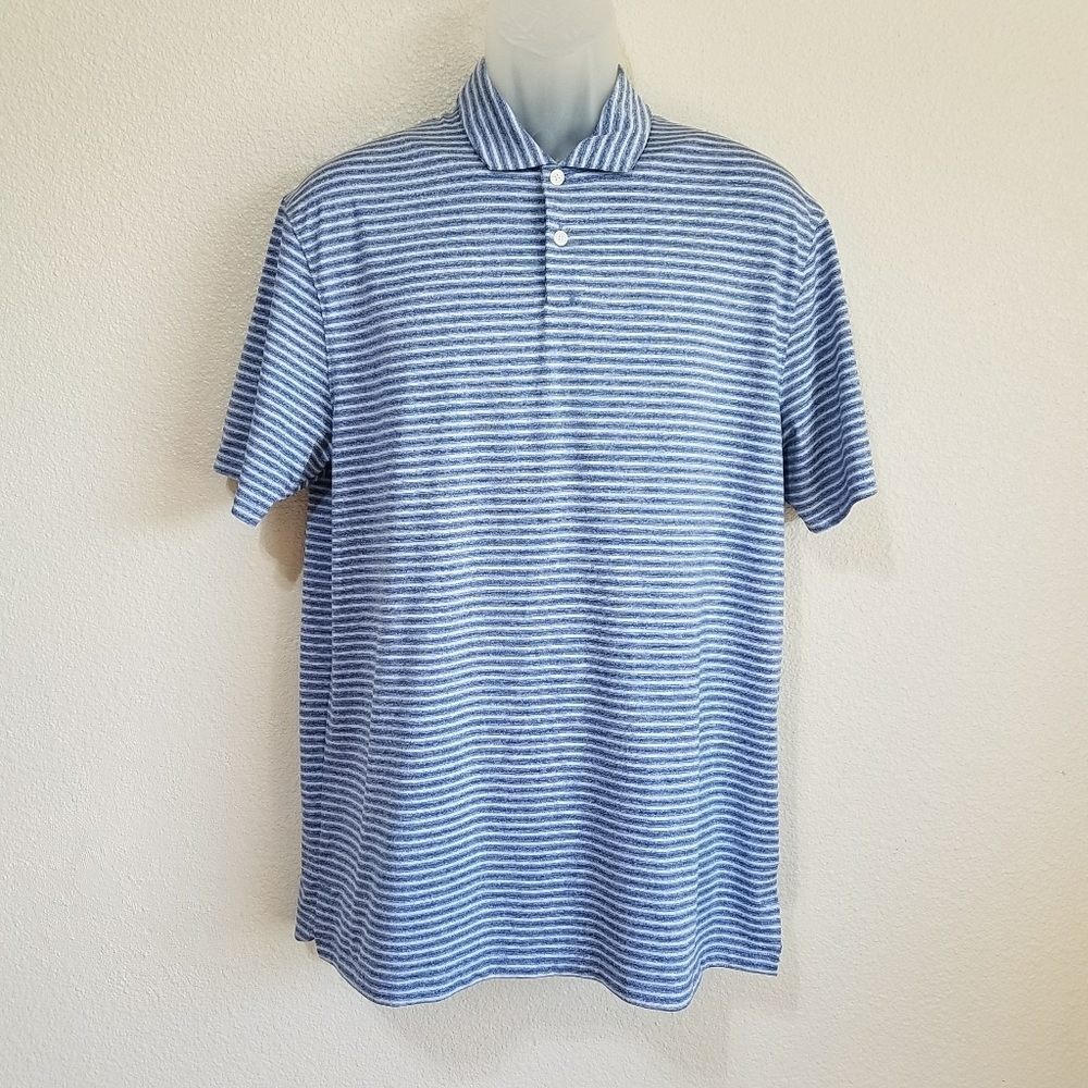 Nike TW Tiger Woods Vapor Dry Stripe Polo